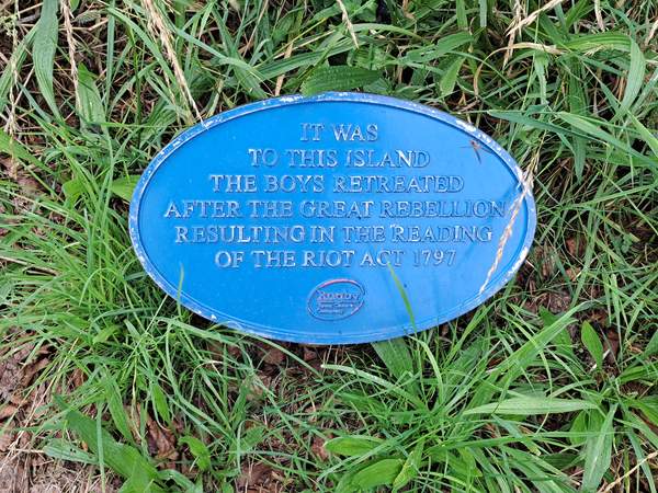 The Great Rebellion Blue Plaque